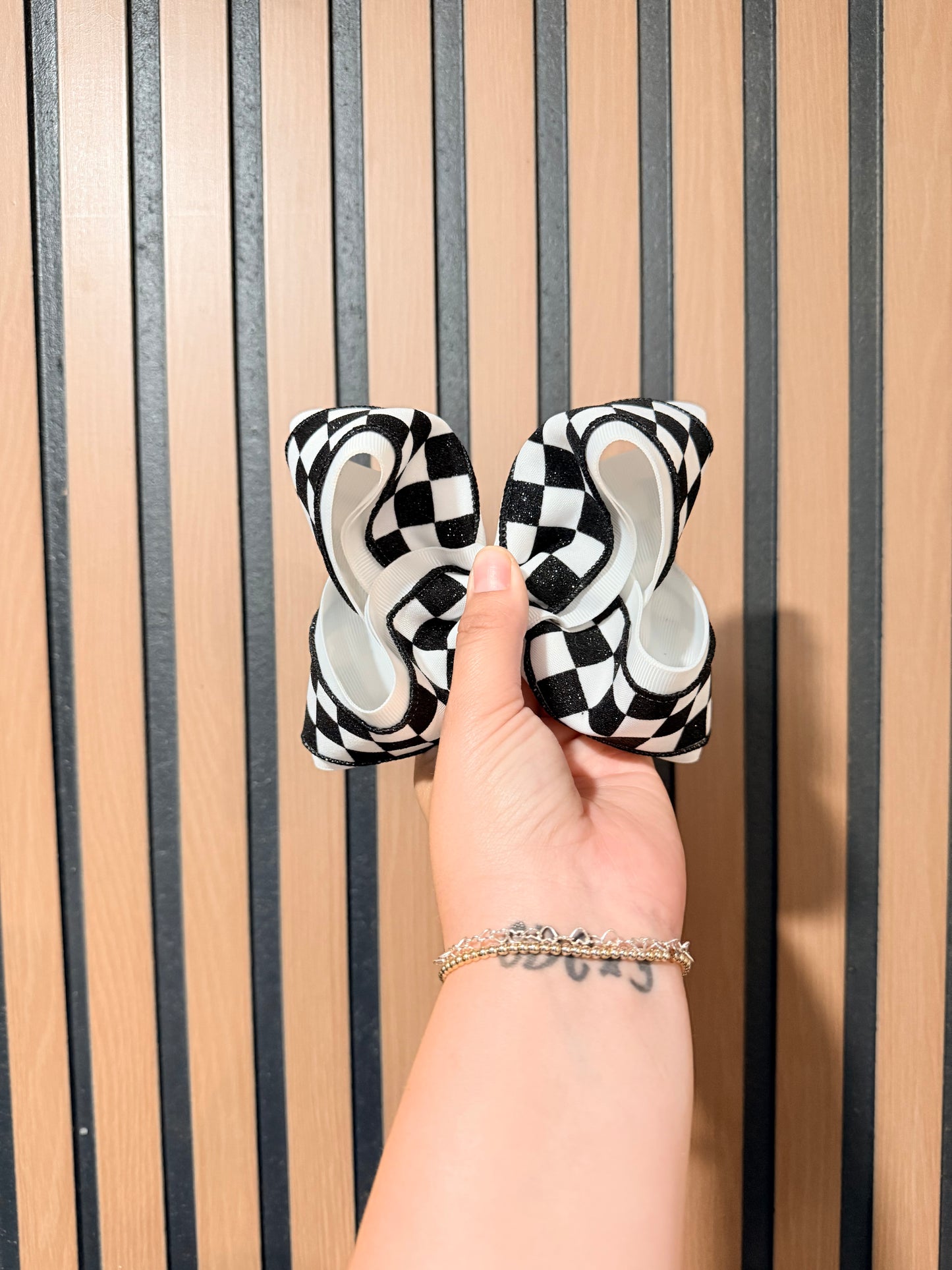 Sparkly Checkered