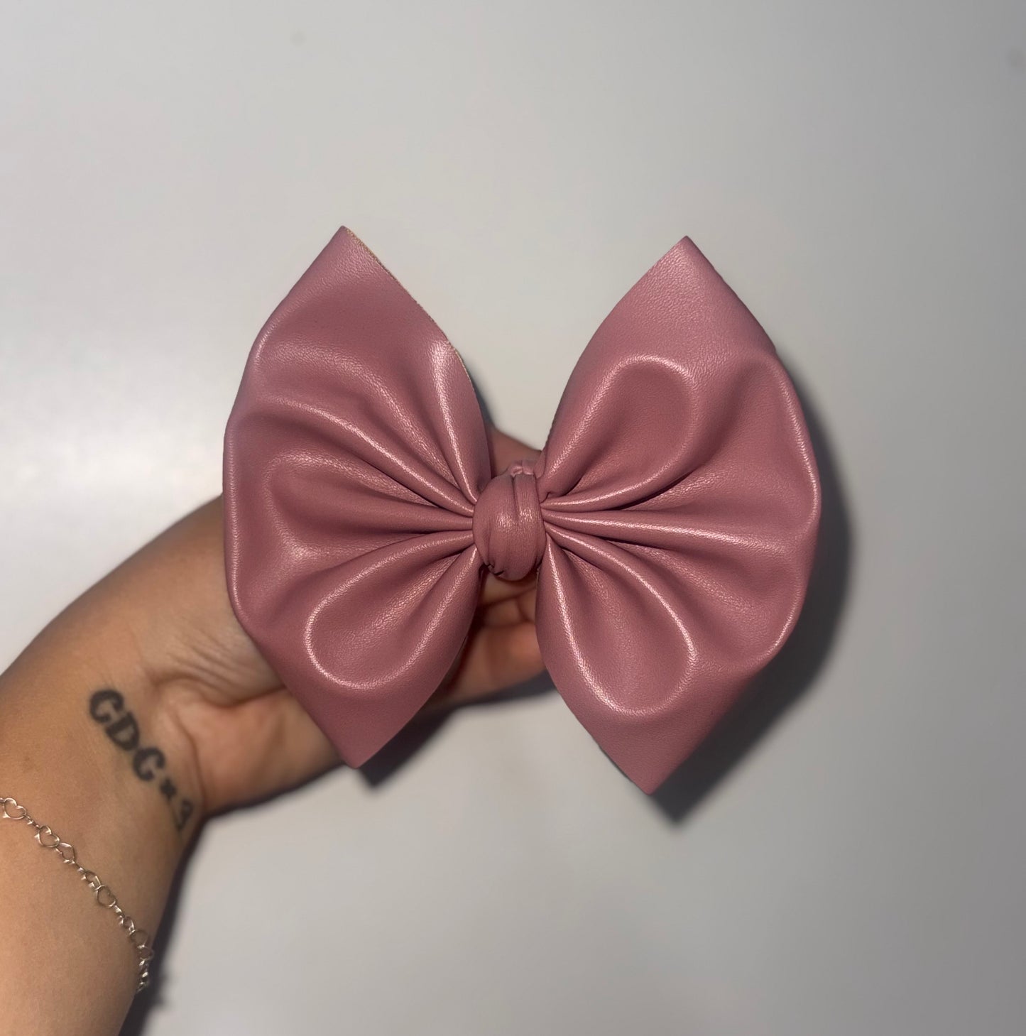 Mauve Leather