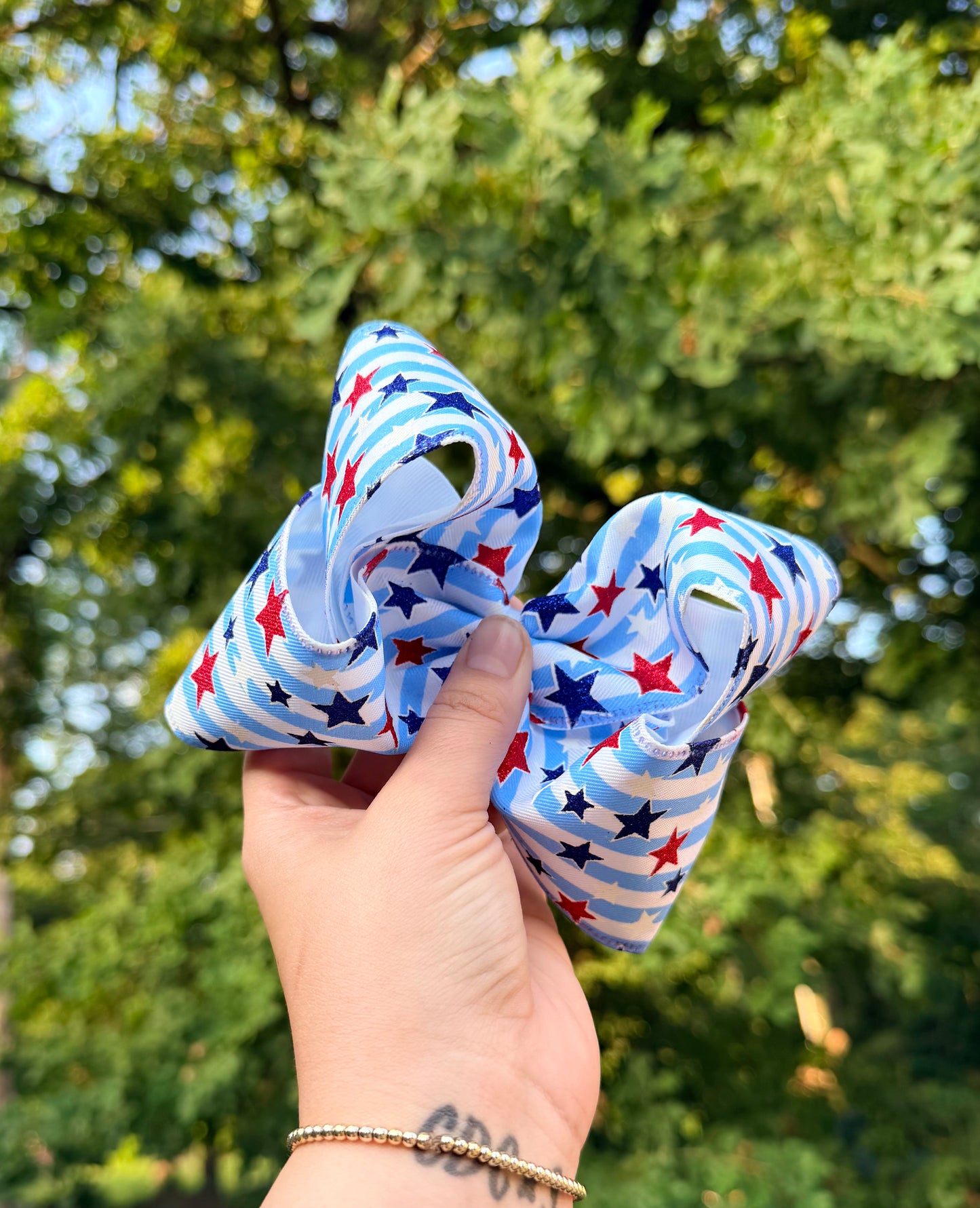 RWB Stars Ribbon