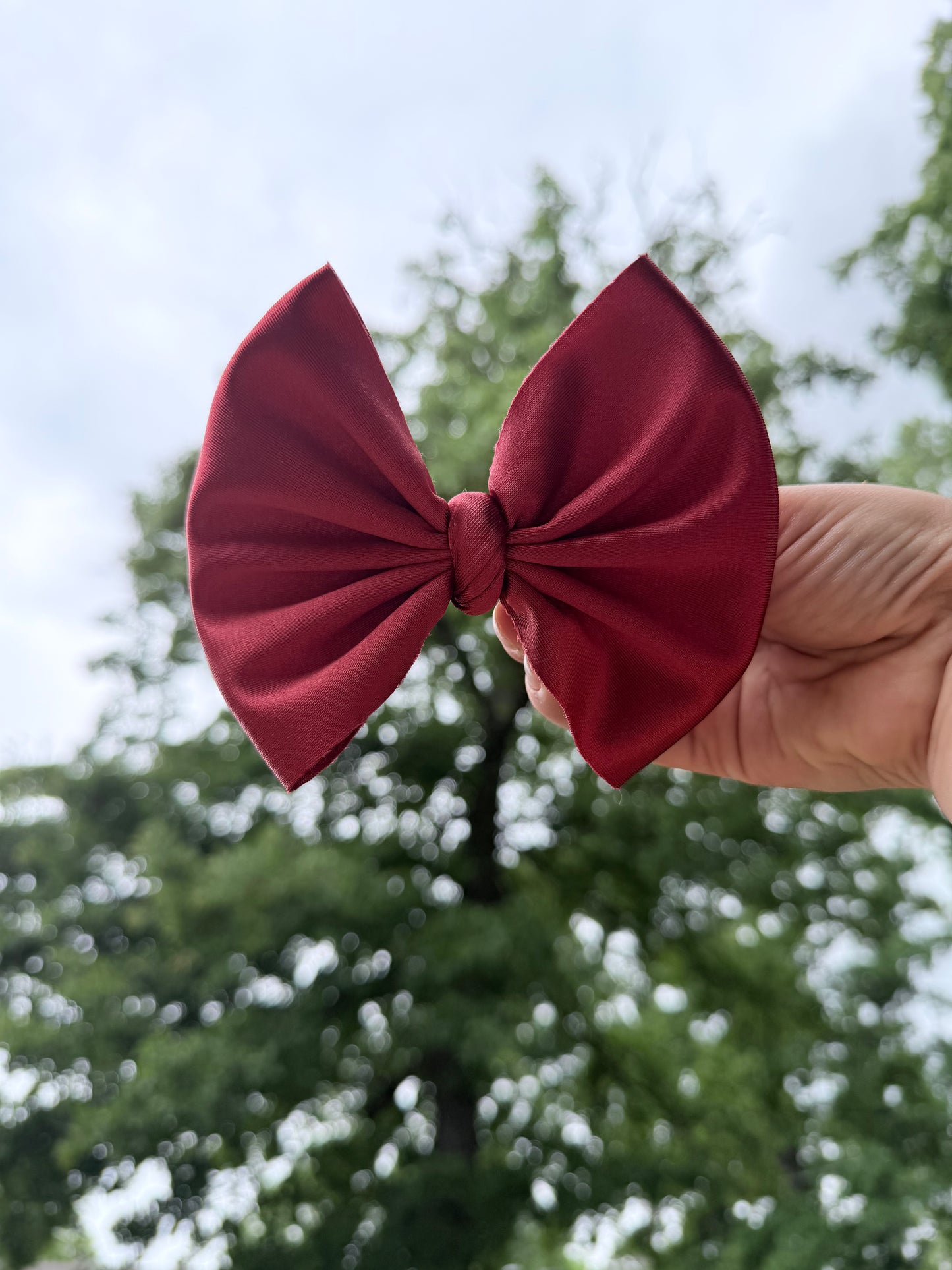 Silky Maroon