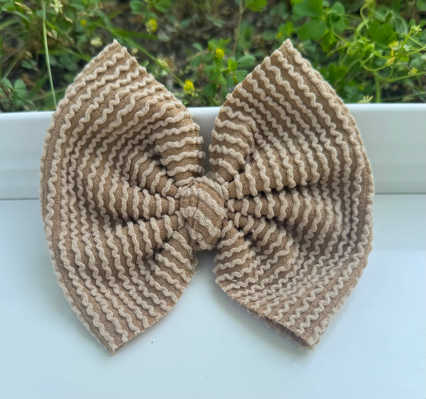 Ribbed Taupe