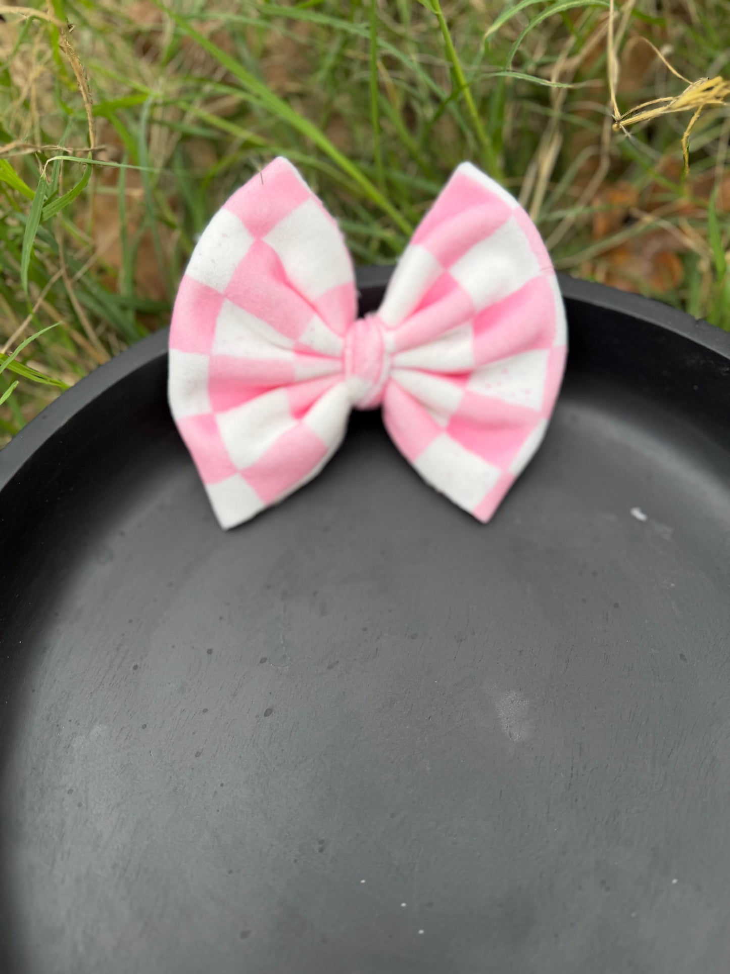 Pink Checkered