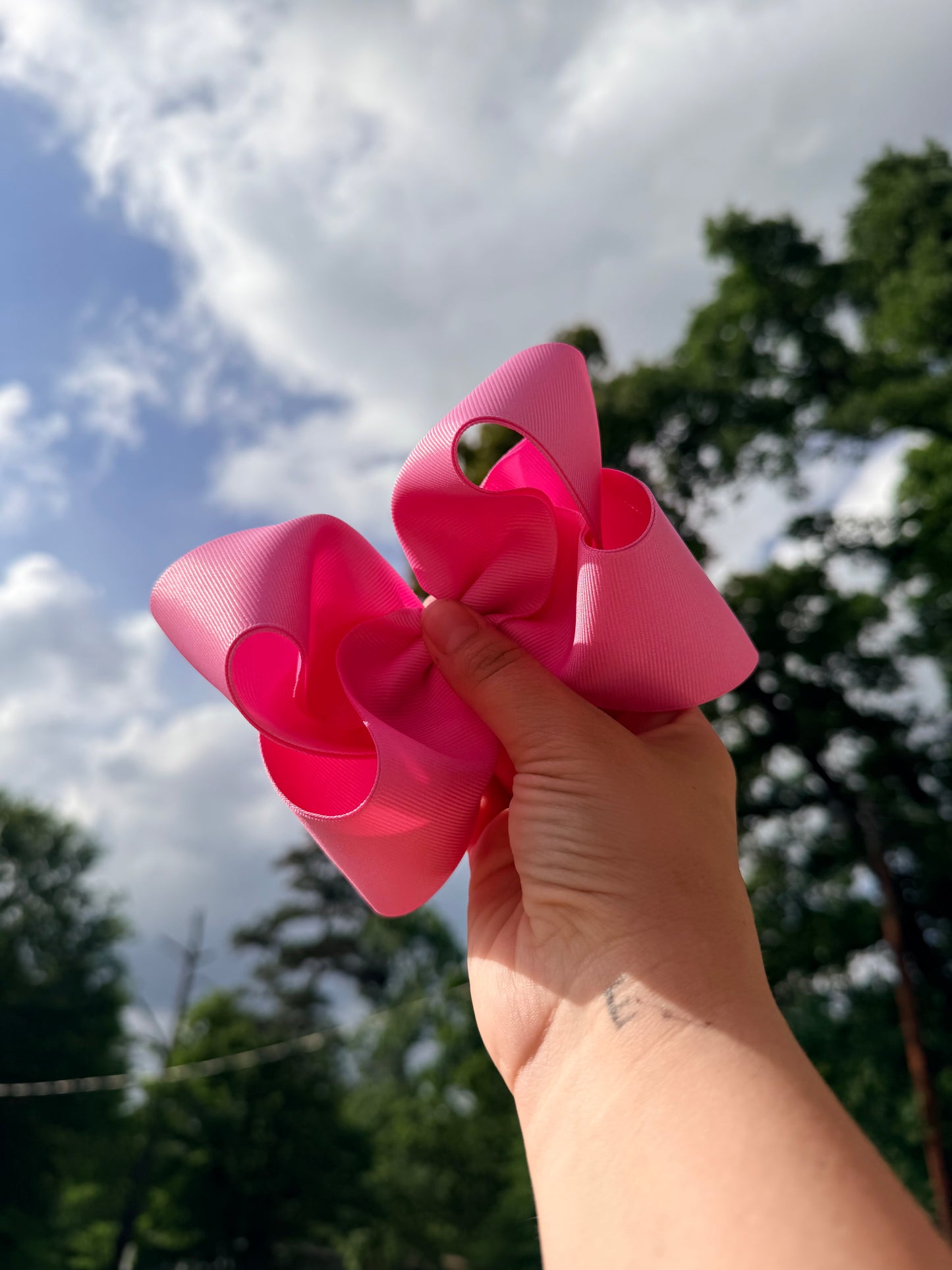 Solid Pixie Pink Ribbon