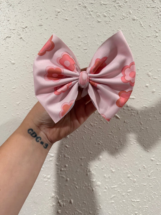 Boho Floral Swim Bow