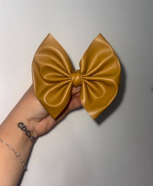 Mustard Leather