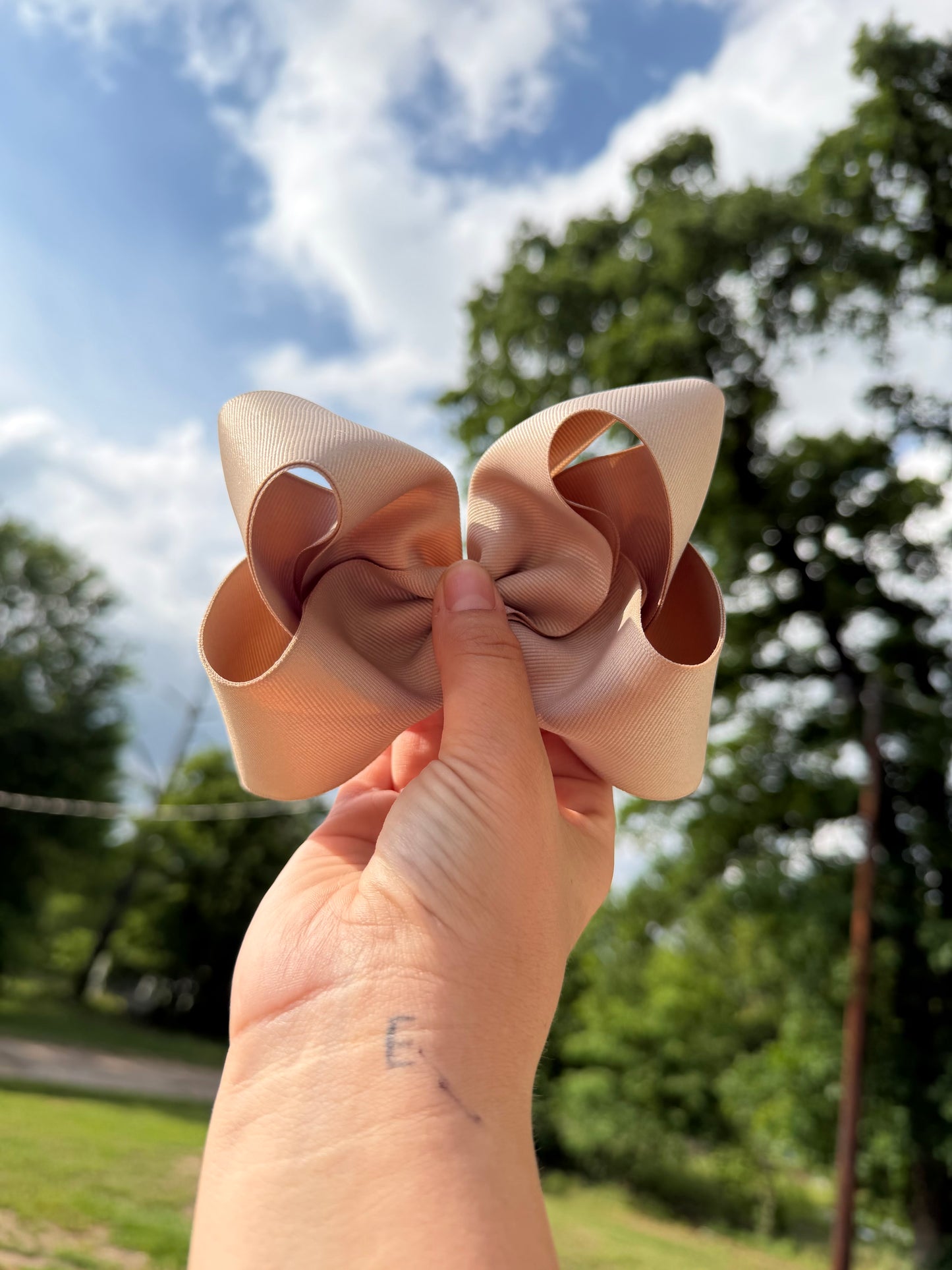 Solid Oatmeal Ribbon