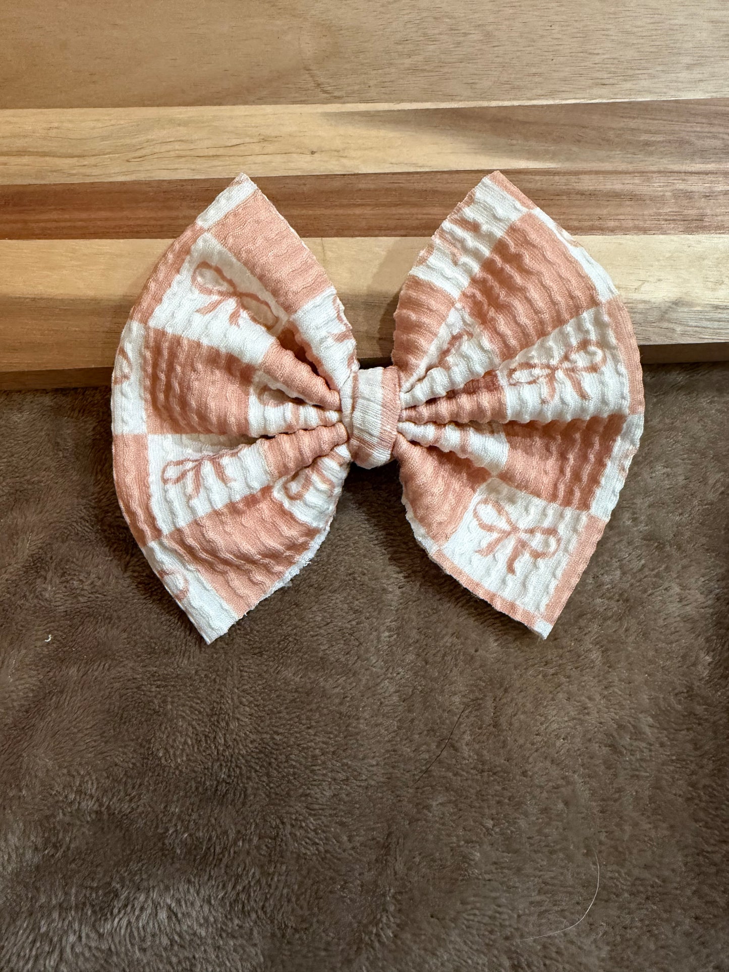 Vintage Checkered Bows