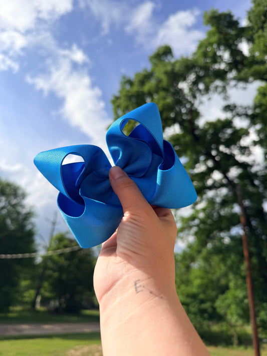 Solid Mystic Blue Ribbon