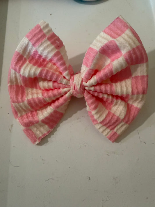 Pink Checkered