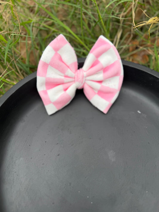 Pink Checkered
