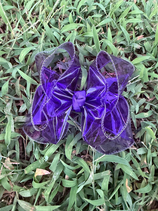 Purple Swim Bow