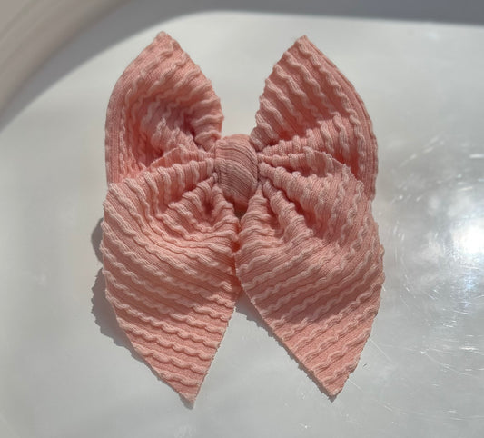 Ribbed Peach