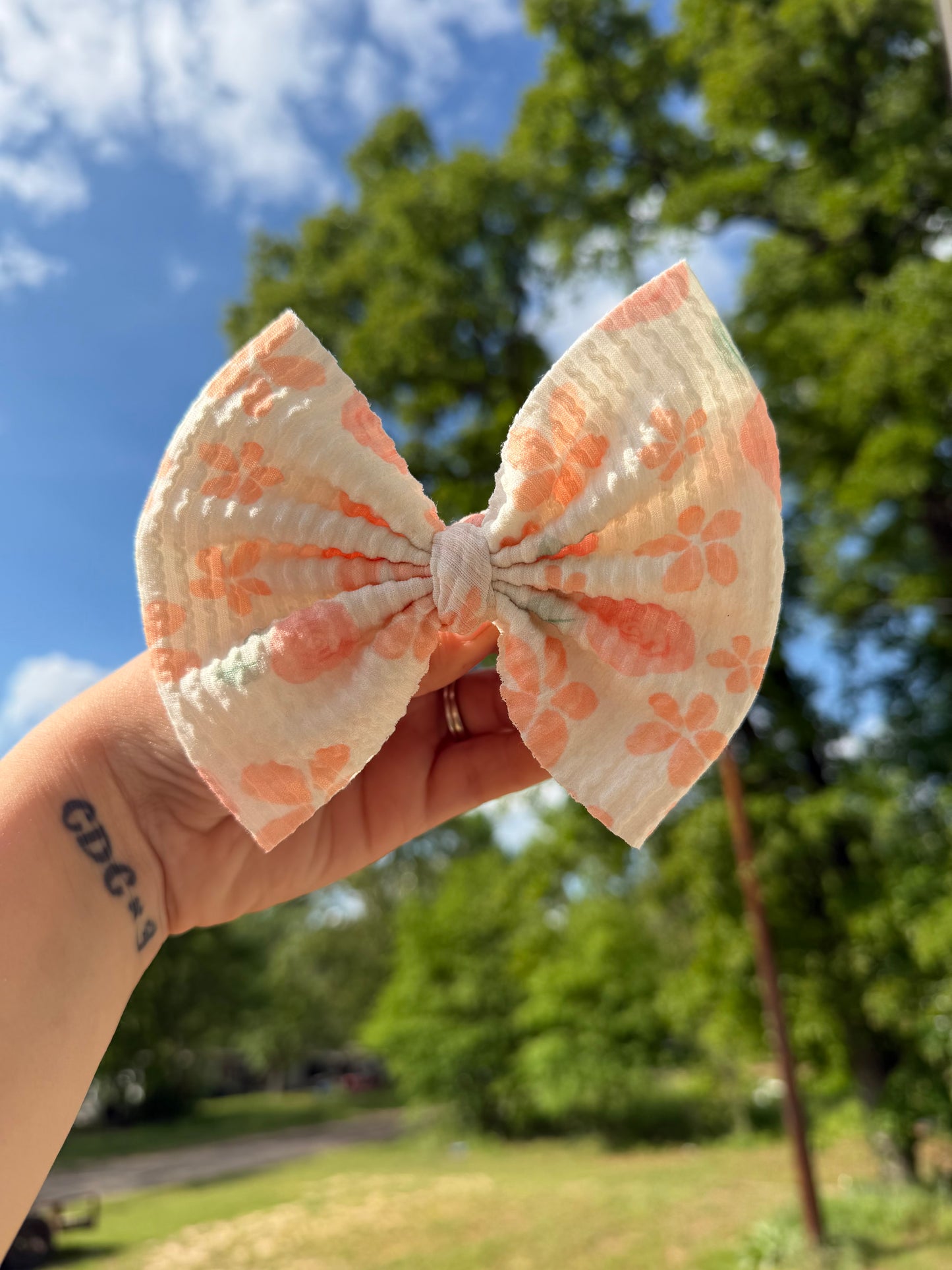 Peach Floral