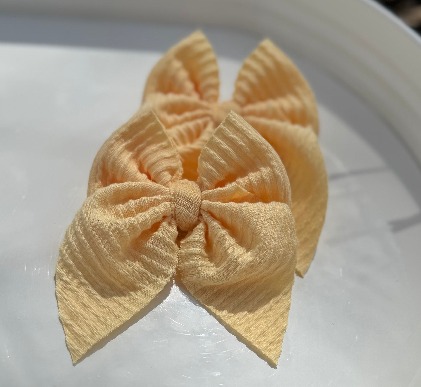 Ribbed Light Orange