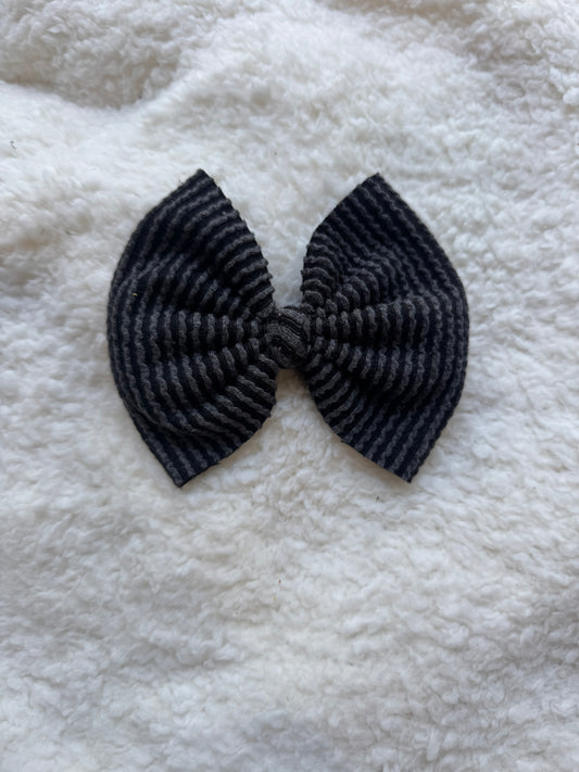Ribbed Black