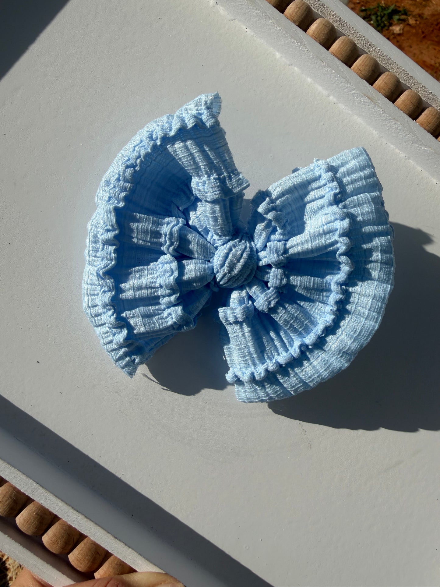 Baby Blue Ruffle