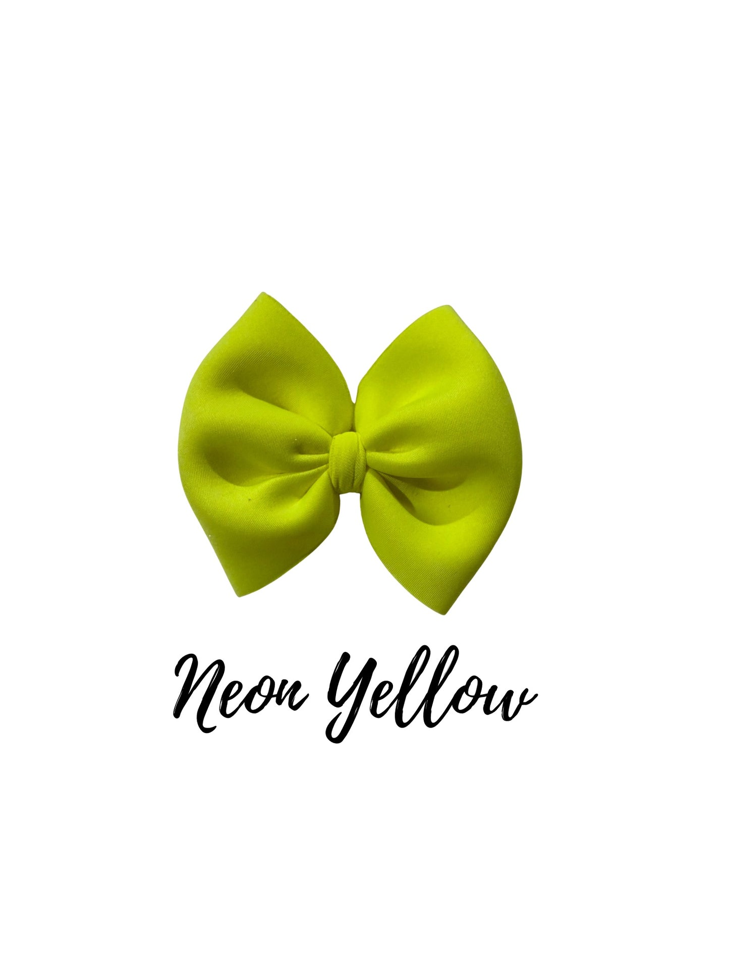 Neon Yellow Puff