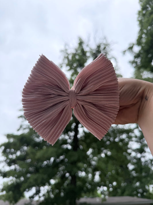 Pleated Pink